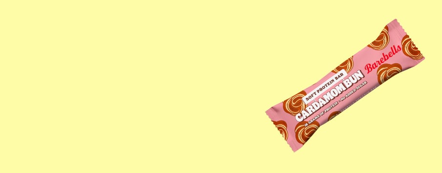 Barebells Soft Protein Bar. Cardamom Bun